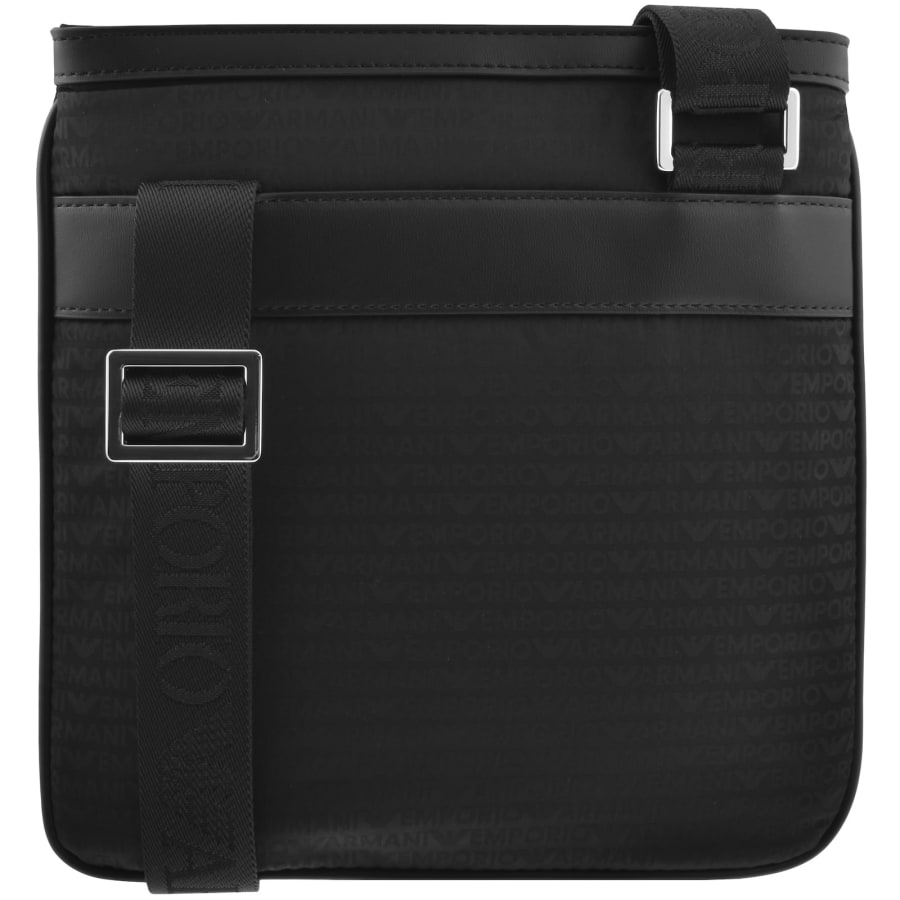 Emporio Armani Logo Detailed Handbag 関送料込 国内配送 Black 20841069_50741162_600.jpg